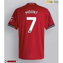 Moške Nogometnih dresov Manchester United Mason Mount #7 Domači 2025-26 Kratki rokavi